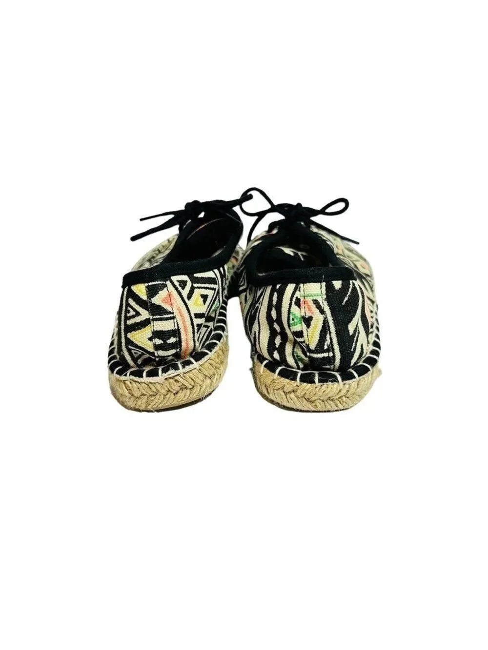 Espadrille Aztec Boho Inspired‎ Lace Up Women’s Shoe Size 7